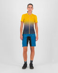 KARPOS κοντομάνικες φανέλα - VERVE EVO - κίτρινο/μπλε