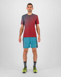 KARPOS κοντομάνικα μπλουζάκια - LAVAREDO ULTRA - κόκκινο/μπλε