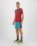 KARPOS κοντομάνικα μπλουζάκια - LAVAREDO ULTRA - κόκκινο/μπλε
