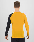 KARPOS μακρυμάνικα μπλουζάκια - DINAMICO MERINO 130 - κίτρινο/μαύρο