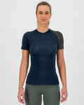 KARPOS κοντομάνικα μπλουζάκια - DINAMICO MERINO 130 W - μπλε/μαύρο
