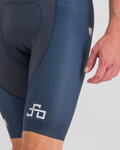 SPORTFUL κοντά παντελόνια με τιράντες - PETER SAGAN BODYFIT CLASSIC - μπλε
