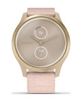 GARMIN smart watch - VIVOMOVE STYLE - χρυσό/ροζ
