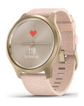 GARMIN smart watch - VIVOMOVE STYLE - χρυσό/ροζ