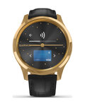 GARMIN smart watch - VIVOMOVE LUXE 24K GOLD - μαύρο/χρυσό