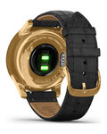 GARMIN smart watch - VIVOMOVE LUXE 24K GOLD - μαύρο/χρυσό