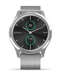 GARMIN smart watch - VIVOMOVE LUXE - ασημένιο