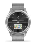 GARMIN smart watch - VIVOMOVE LUXE - ασημένιο