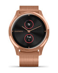 GARMIN smart watch - VIVOMOVE LUXE 18K ROSE GOLD - ροζ/χρυσό