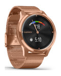 GARMIN smart watch - VIVOMOVE LUXE 18K ROSE GOLD - ροζ/χρυσό