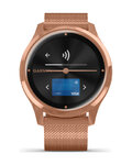 GARMIN smart watch - VIVOMOVE LUXE 18K ROSE GOLD - ροζ/χρυσό