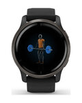 GARMIN smart watch - VENU 2 - μαύρο