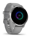 GARMIN smart watch - VENU 2 PLUS - γκρί/ασημένιο