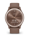 GARMIN smart watch - VIVOMOVE SPORT - καφέ