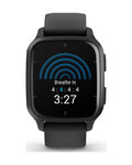 GARMIN smart watch - VENU SQ 2 MUSIC - μαύρο