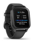 GARMIN smart watch - VENU SQ 2 MUSIC - μαύρο