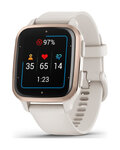GARMIN smart watch - VENU SQ 2 MUSIC - ιβουάρ