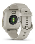 GARMIN smart watch - VENU SQ 2 MUSIC - γκρί/χρυσό