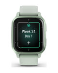 GARMIN smart watch - VENU SQ 2 MUSIC - ανοιχτό πράσινο