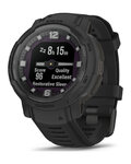 GARMIN smart watch - INSTINCT CROSSOVER SOLAR TACTICAL EDITION - μαύρο