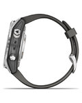 GARMIN smart watch - FENIX 7S PRO SOLAR - ανθρακί/ασημένιο