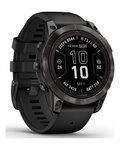 GARMIN smart watch - FENIX 7 PRO SAPPHIRE SOLA - μαύρο