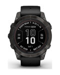 GARMIN smart watch - FENIX 7 PRO SAPPHIRE SOLA - μαύρο