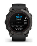 GARMIN smart watch - FENIX 7X PRO SAPPHIRE SOLAR - μαύρο