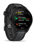 GARMIN smart watch - FORERUNNER 165 - μαύρο/γκρί