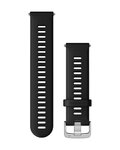 GARMIN λουράκια - QUICK RELEASE 22 MM - μαύρο/ασημένιο
