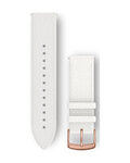 GARMIN λουράκια - QUICK RELEASE 20 MM 18K ROSE GOLD PVD - λευκό