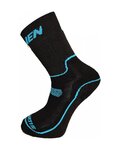 HAVEN κάλτσες κλασικές - POLARTIS - μαύρο/μπλε