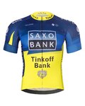 BONAVELO κοντομάνικες φανέλα - SAXO BANK TINKOFF - μπλε/κίτρινο