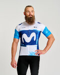 BONAVELO κοντομάνικες φανέλα - MOVISTAR 2025 - λευκό/μπλε