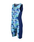ZONE3 Ολόσωμες φόρμες - KID'S DIGITAL PRINT TRISUIT  - μπλε