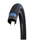 SCHWALBE κάπες - SUPER MOTO-X 27.5x2.40 (62-584) PERF GREEN GUARD ADDIX - μαύρο