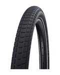 SCHWALBE κάπες - SUPER MOTO-X 27.5x2.40 (62-584) PERF GREEN GUARD ADDIX - μαύρο