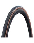 SCHWALBE κάπες - ONE 700x28C RACEGUARD 67EPI - μαύρο/καφέ