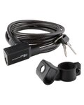 LONGUS κλειδαριές ποδηλάτου - SE 6/1200mm - μαύρο