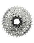 SHIMANO κασέτες - CASSETTE HG201 9 11-36 - ασημένιο