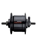 SHIMANO μπροστινά κέντρα με δυναμό - DHC3000 36 - μαύρο