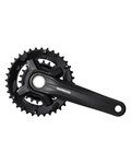 SHIMANO δισκοβραχίονες - ALTUS M210 175mm 36/22 - μαύρο