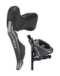 SHIMANO επιλογείς ταχυτήτων - GRX STRX815L/BRRX810F - μαύρο