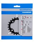 SHIMANO μετατροπείς - SLX M660 22 - μαύρο