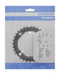 SHIMANO μετατροπείς - CHAINRING M361 32 - μαύρο