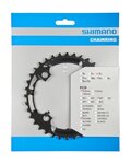 SHIMANO μετατροπείς - DEORE M590 36 - μαύρο