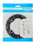 SHIMANO μετατροπείς - SLX M670 38 - μαύρο