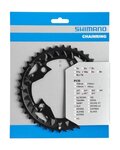 SHIMANO μετατροπείς - SLX M672/622/612 40 - μαύρο