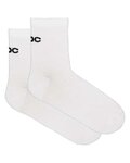 POC κάλτσες κλασικές - CADENCE ROAD AIR SOCKS - λευκό