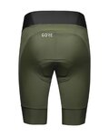 GORE κοντά παντελόνια χωρίς ιμάντες - ARDENT WMN - πράσινο